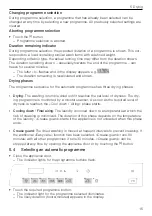 Preview for 15 page of V-ZUG UnimaticDry V2000 Operating Instructions Manual