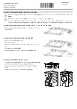 Предварительный просмотр 6 страницы V-ZUG V4000 DualDry Installation Instructions Manual