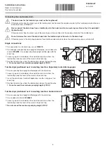 Preview for 8 page of V-ZUG V4000 DualDry Installation Instructions Manual