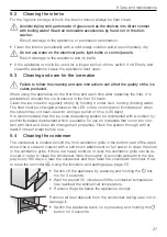 Preview for 27 page of V-ZUG V6000 Supreme Operating Instructions Manual