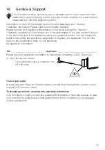 Preview for 31 page of V-ZUG VacuDrawer V6000 Operating Instructions Manual