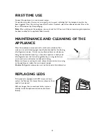 Предварительный просмотр 8 страницы V-ZUG Variofresh 60i eco Instructions For Use Manual