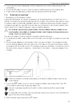 Предварительный просмотр 15 страницы V-ZUG VS 60 144 Operating Instructions Manual