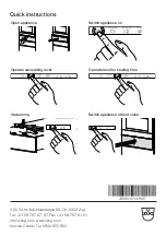 Preview for 28 page of V-ZUG VS 60 144 Operating Instructions Manual