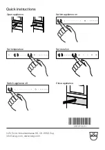 Предварительный просмотр 28 страницы V-ZUG WarmingDrawer V4000 Operating Instructions Manual