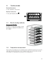 Preview for 23 page of V-ZUG Winecooler  90 SL 60 Operating Instructions Manual