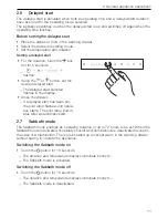 Предварительный просмотр 11 страницы V-ZUG WS 60 144 Operating Instructions Manual