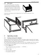 Предварительный просмотр 13 страницы V-ZUG WS 60 144 Operating Instructions Manual