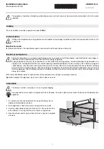 Предварительный просмотр 1 страницы V-ZUG WS 60 283 Installation Instructions