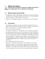 Предварительный просмотр 4 страницы V-ZUG WS55162 Operating Instructions Manual