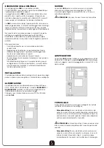 Предварительный просмотр 8 страницы V2 ELETTRONICA GOLD120V-D Instructions Manual