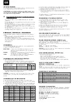 Preview for 3 page of V2 ELETTRONICA RXP2S120 Instruction Manual