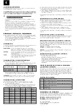 Preview for 6 page of V2 ELETTRONICA RXP2S120 Instruction Manual