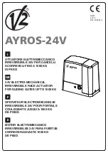 V2 AYROS 1000D 24V-120V Manual preview
