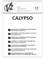 Предварительный просмотр 1 страницы V2 Calypso 400 User Manual