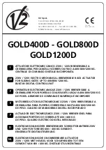 V2 GOLD400D Series Manual preview
