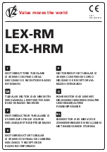 Preview for 1 page of V2 LEX-HRM Manual