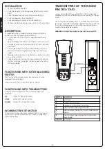 Preview for 6 page of V2 LEX-RFO Manual