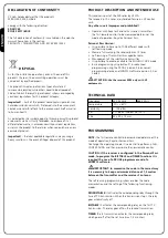 Preview for 6 page of V2 MR2-U Manual