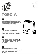 Preview for 1 page of V2 TORQ 500D-24V Manual