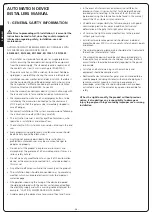 Preview for 26 page of V2 TORQ-A Manual