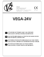 V2 VEGA-24V User Manual preview