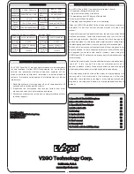 Preview for 4 page of V2GO GO-852 Manual