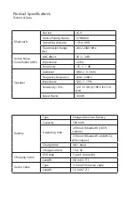 Preview for 6 page of V7 HB800ANC User Manual