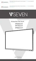 Preview for 1 page of V7 IFP8601 Manual