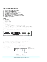 Preview for 2 page of V7 L19500WS-9E User Manual