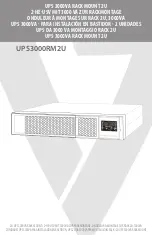 V7 UPS1RM2U3000-1E Manual предпросмотр