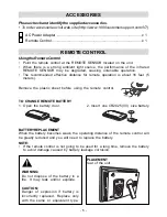 Предварительный просмотр 5 страницы V7 VPF1010DL-BLK Operating Instructions Manual