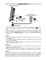 Preview for 9 page of V7 VPF1010DL-BLK Operating Instructions Manual