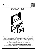 VABCHES D3M531HZ01 Manual предпросмотр