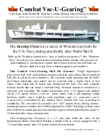 Vac-U-Boat Combat Vac-U-Gearing Assembly Instructions Manual preview