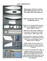 Предварительный просмотр 3 страницы Vac-U-Boat Vac-U-Soling Lower Hull Kit Instructions Manual