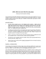 VAC CPA1 Mk III Instructions предпросмотр