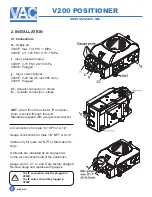 Preview for 6 page of VAC V200P Installation, Operation And Maintenance Instructions