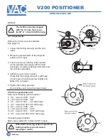 Preview for 10 page of VAC V200P Installation, Operation And Maintenance Instructions