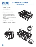 Preview for 12 page of VAC V200P Installation, Operation And Maintenance Instructions