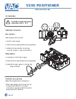 Preview for 14 page of VAC V200P Installation, Operation And Maintenance Instructions