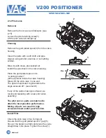 Preview for 18 page of VAC V200P Installation, Operation And Maintenance Instructions