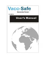 Preview for 1 page of Vacc-Safe VS-40W301 User Manual