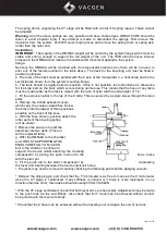 Preview for 22 page of VACGEN OMNIAX Series Operating And Maintenance Handbook