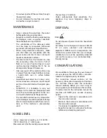 Предварительный просмотр 3 страницы Vaclensa PLC Vaclensa CW20 Original Instructions Manual