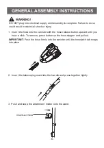 Предварительный просмотр 6 страницы Vacmaster CC0101 Use & Care Manual