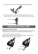 Предварительный просмотр 7 страницы Vacmaster CC0101 Use & Care Manual