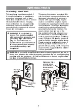 Preview for 5 page of Vacmaster PE401 Operator'S Manual