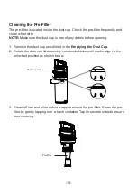 Предварительный просмотр 19 страницы Vacmaster UC0101 Use & Care Manual