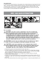 Предварительный просмотр 9 страницы Vacmaster VBV1210 Operator'S Manual